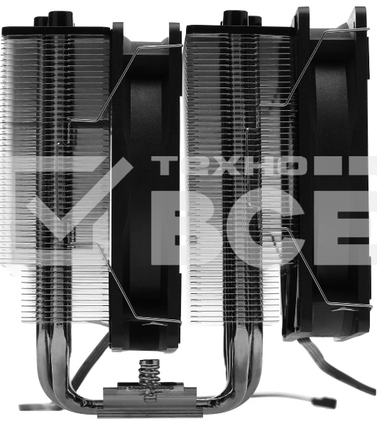 Кулер ID-COOLING SE-206-XT черный 120мм алюминий+медь 1800rpm 35db 4-pin 250W 156мм