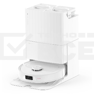 Пылесос-робот Roborock Q Revo MaxV 60Вт белый