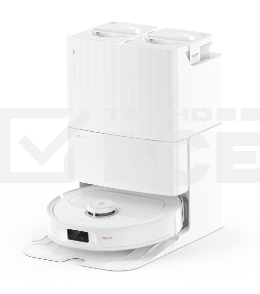 Пылесос-робот Roborock Q Revo MaxV 60Вт белый