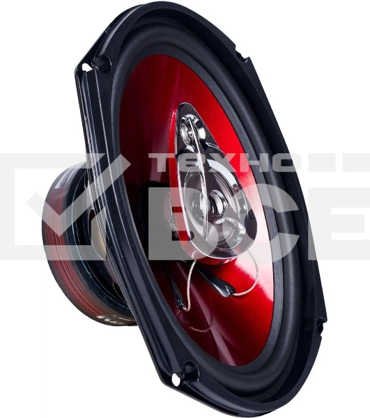 Колонки автомобильные Kicx SP 693 200Вт 92дБ 4Ом 16x23см (6x9дюйм) (ком.:2кол.) коаксиальные трехполосные