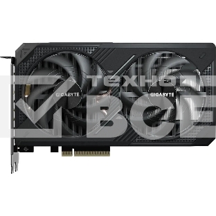 Видеокарта Gigabyte GeForce RTX 5060 Ti Windforce OC, NVIDIA RTX 5060 Ti, 8 ГБ GDDR7, 128 бит, PCI-e 5.0, 1xHDMI, 3xDP, 2587 МГц