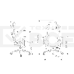 Кресло Knight Craft Dragon желтый, экокожа, 120 кг, механизм качания, фото18