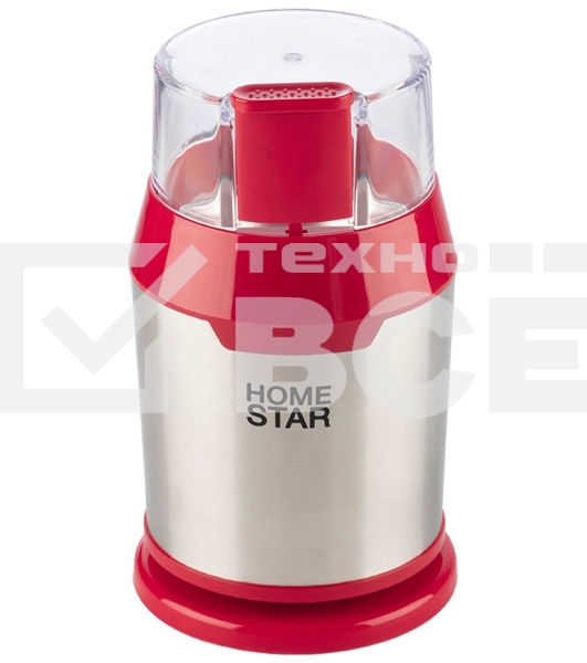 Кофемолка Homestar HS-2036 красный, 200 Вт