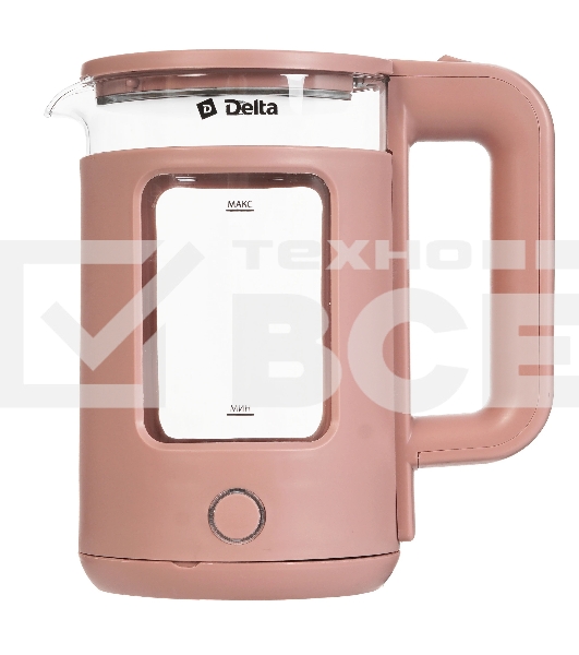 Чайник электрический Delta DL-1112 бежевый