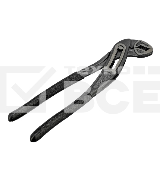 Клещи переставные Denzel обливные рукоятки, 180 мм