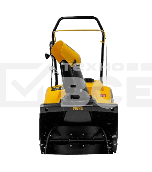 Бензиновая снегоуборочная машина Denzel SB 460 Sled, 99cc, лыжи ручной старт