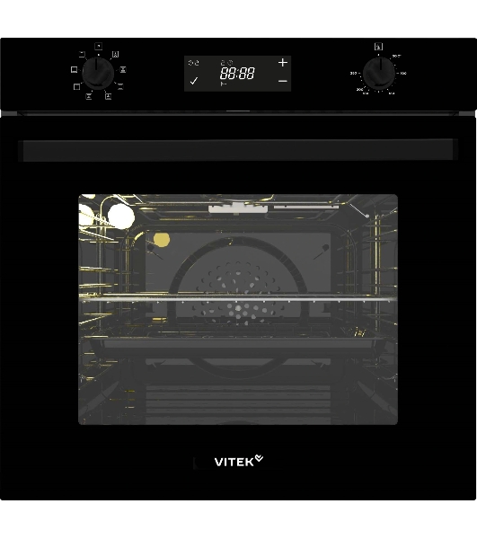 Духовой шкаф электрический Vitek VEO 6480 BG стекло черное
