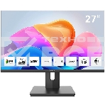 Монитор 27' Aiwa MQ275A IPS 2560x1440, 100 Гц, 4 мс, 16:9, 300 кд/м², HDMI 2.0, DP 1.2, USB-C (15 Вт), 3.5 Jack, динамики (2x3 Вт), FreeSync, G-Sync, черный, фото 1