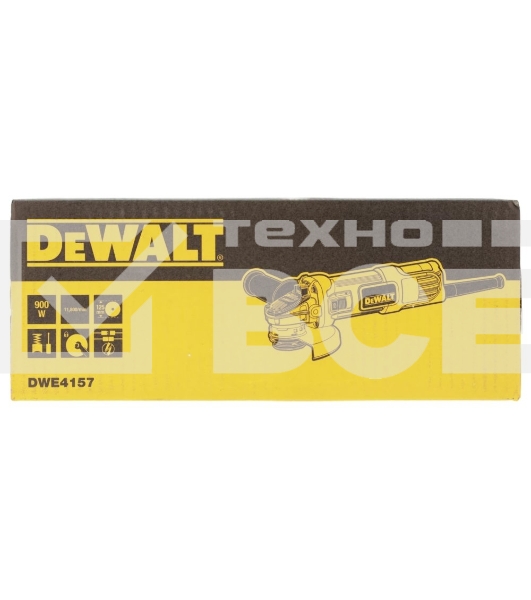 Угловая шлифовальная машина DeWalt DWE4157 (DWE4157-QS)