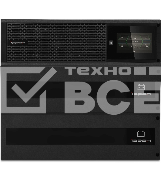 Источник бесперебойного питания Ippon Innova Unity RT 3-3 20K 20000Вт 20000ВА черный