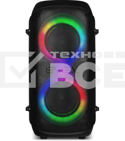 Колонка портативная Sven PS-800 черный 100W 2.0 BT 10м 4400mAh