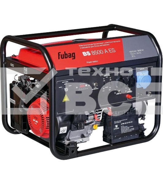 Электростанция бензиновая FUBAG BS 8500 A ES DUPLEX, 641002