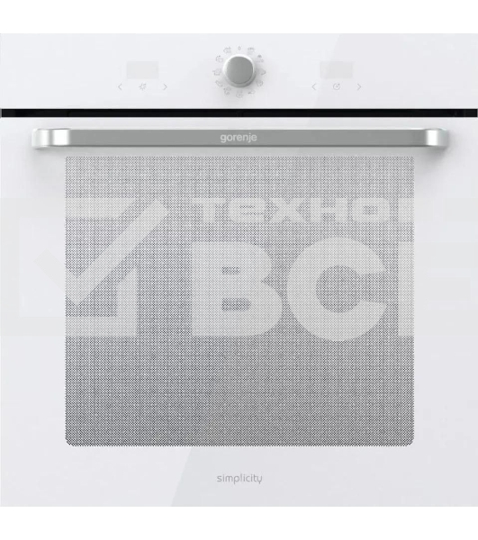 Духовой шкаф Gorenje BOS6737SYW, 77л, дверца с 2 стеклами, белый