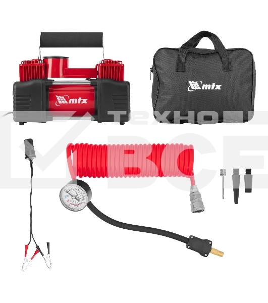 Компрессор автомобильный MTX C-65, 12 В, 10 атм., 65 л/мин