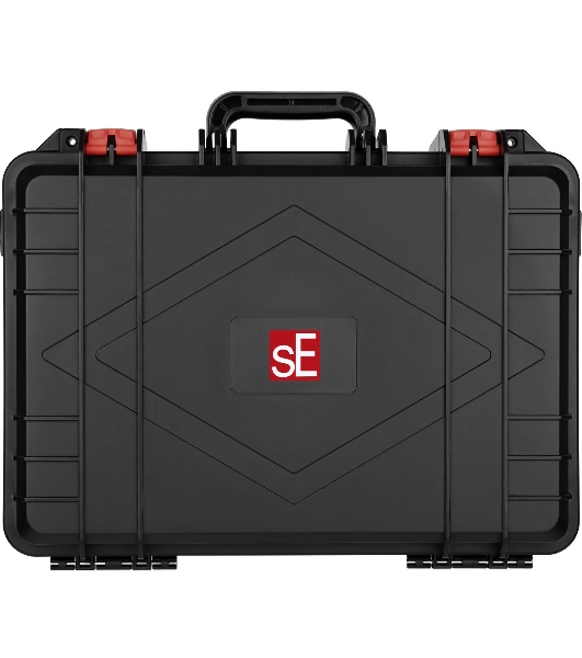 Набор микрофонов для ударной установки sE Electronics V PACK ARENA 1 х микрофон V KICK, 3 х микрофона V BEAT, 3 х крепления V CLAMP, 1 х микрофон V7 X, 2 х конденсаторных микрофона sE8, пластиковый кейс