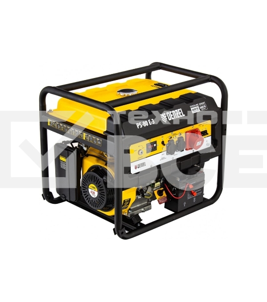 Электрогенератор бензиновый Denzel PS 80 E-3, 6.5 кВт, 85 дБ, 87 кг