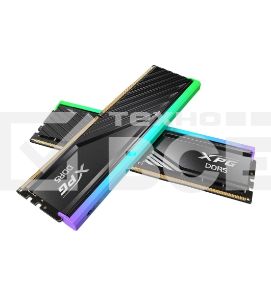 Оперативная память XPG Lancer Blade, DDR5, 32GB (2x16GB), 6000MHz, CL30, DIMM, с радиаторами, RGB, черный