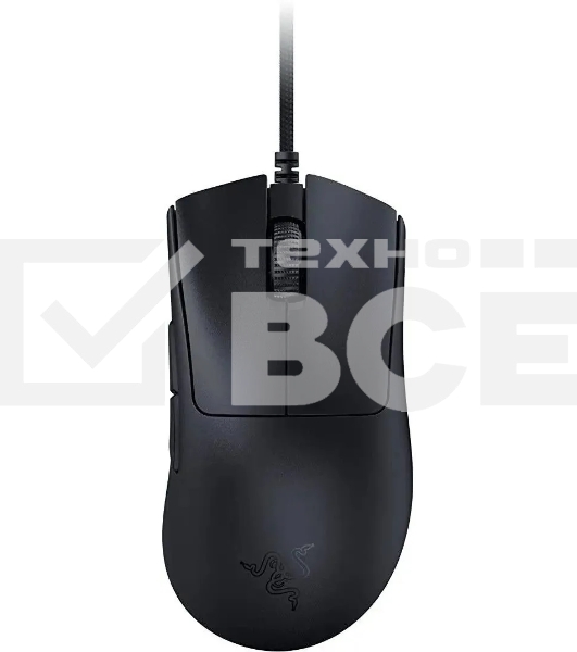 Мышь проводная Razer DeathAdder V3 черный, 30000 dpi, USB, кнопки - 6