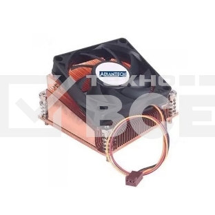 Кулер для процессора ADVANTECH 1960081603N001 черный, 60 мм, алюминий/медь, 9000 об/мин, 165 Вт, 78 мм