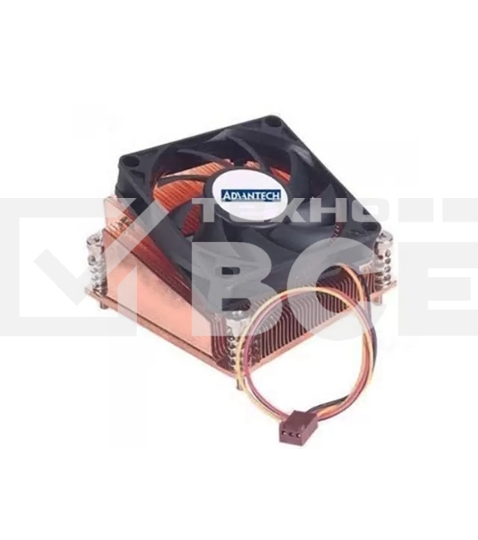 Кулер для процессора ADVANTECH 1960081603N001 черный, 60 мм, алюминий/медь, 9000 об/мин, 165 Вт, 78 мм