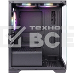 Компьютерный корпус 1STPLAYER MIKU Mi2 Black / mATX / 3x120mm LED fans / Mi2-BK-3F1, фото9