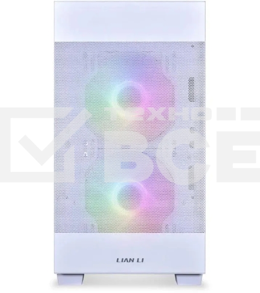 Компьютерный корпус Lian-Li Lancool 205M Mesh белый без БП ATX 2xUSB3.0 audio bott PSU