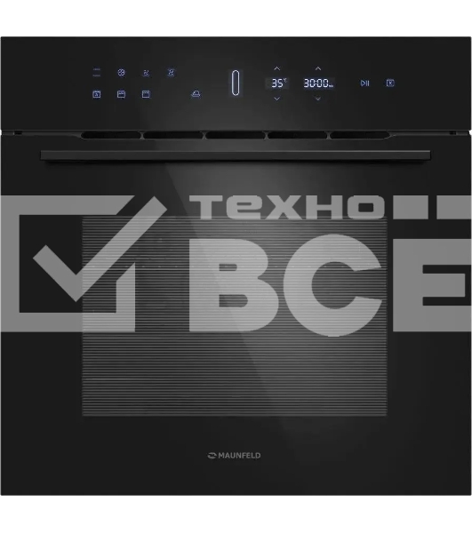 Духовой шкаф Электрический Maunfeld MEOH709DB черный