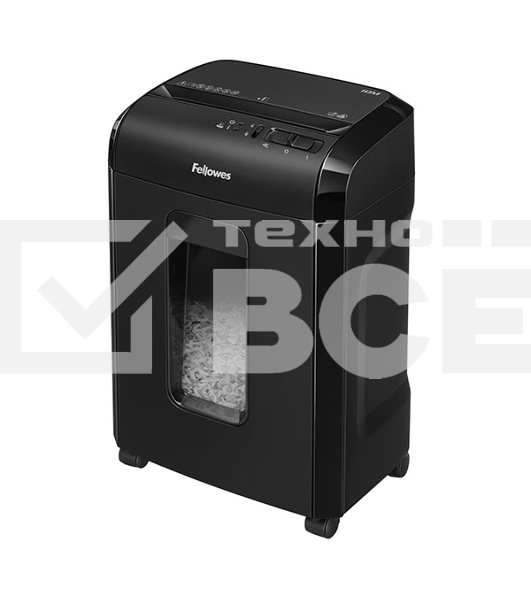 Шредер Fellowes Powershred 10M FS-4630601{DIN P-5, 2х15мм, 10лст., 19лтр., Safety Lock}, с микрорезкой