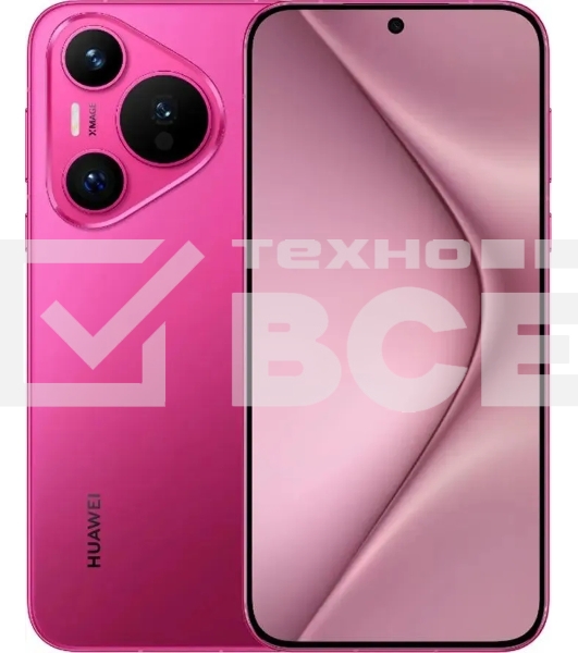 Смартфон Huawei Pura 70, 12/256Gb, розовый