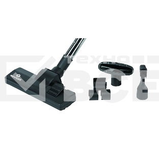 Пылесос Eurostek EVC-4511 серебристый, 420/2500 Вт, уборка сухая, пылесборник контейнер 3 л