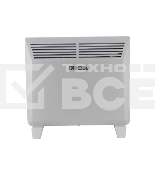 Конвектор Cadena WRM-1000-S белый, 1000 Вт, 15 м2, термостат