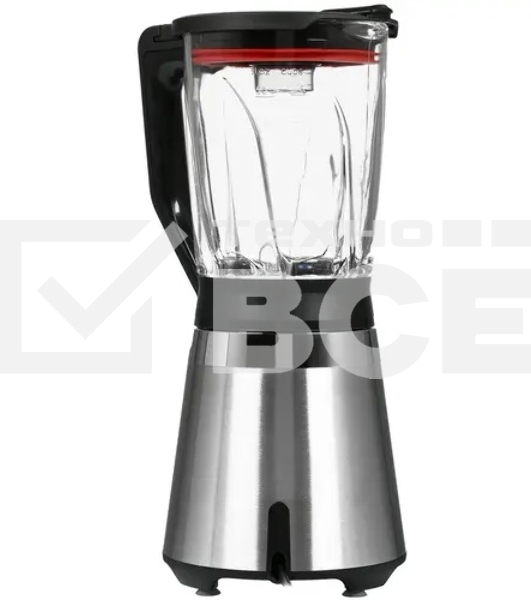 Блендер стационарный Bosch MMB6384M, 1200Вт, черный/нержавеющая сталь