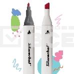 Набор маркеров для скетчинга Silwerhof двойной пиш. наконечник 1-7мм 24цв. пластиковая коробка (24шт.), фото3