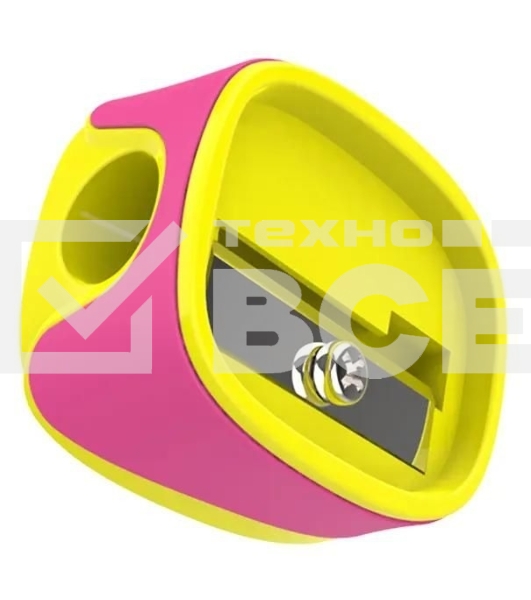 Точилка для карандашей ручная Deli ER00903 U-touch 1 отверстие пластик/резина ассорти туба
