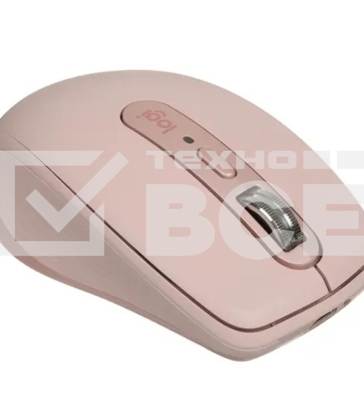 Мышь беспроводная/проводная Logitech MX Anywhere 3S розовый, 8000 dpi, радиоканал, Bluetooth, USB, кнопки - 6