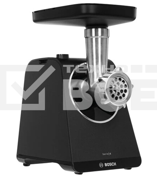 Мясорубка Bosch MFWS440B, 1900W, черный