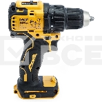 Дрель-шуруповерт DeWalt DCD708N-XJ, Аккумуляторная, 18В, Без АКБ и ЗУ, фото2