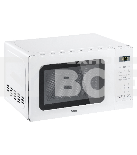 Микроволновая печь BBK 20MWS-767S/W белый, 20 л, 700 Вт, переключатели - сенсорные