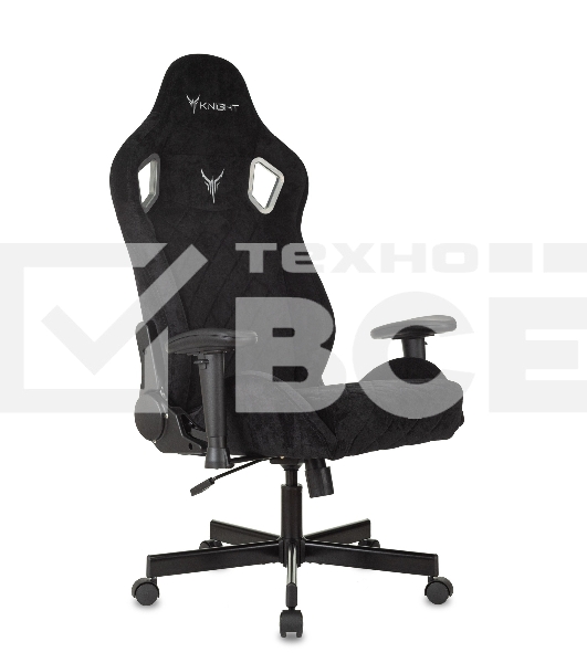 Кресло игровое Knight Outrider Light-20 черный с подголов. крестовина металл