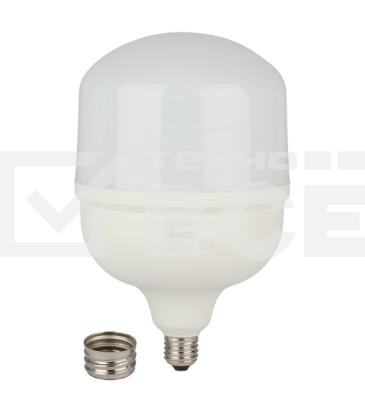 Лампа светодиодная ЭРА Б0032090 STD LED POWER T160-100W-6500-E27/E40 100 Вт колокол холодный дневной свет