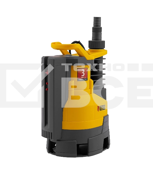 Дренажный насос Denzel DPХ450, 450 Вт, подъем 5 м, 9000 л/ч