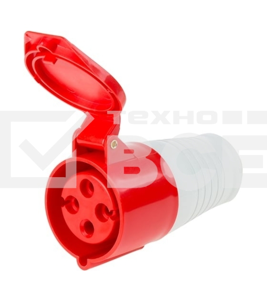 Розетка Rexant 224 переносная 3Р+РЕ 32А 380 В IP44