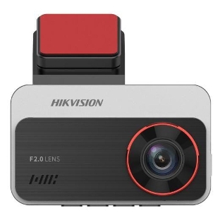 Видеорегистратор HIKVISION AE-DC2328-C0S(2ch), 1920x1080, 3', с камерой заднего вида, Wi-Fi