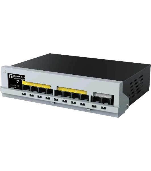Коммутатор Netis ST110PDI-2-130 10x100Мбит/с 8PoE 130W неуправляемый