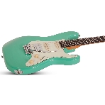 Электрогитара SCHECTER NICK JOHNSTON TRAD-HSS A. GREEN - электрогитара 6-струнная. 22 лада, корпус: ольха, гриф: обоженный клен, накладка черное дерево, на болтах, звукосниматели: HSS Schecter Diamond '78, 2x Schecter Diamond Nick Johnston Single Coil, р, фото3