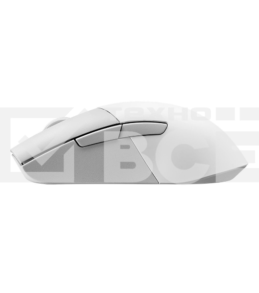 Мышь беспроводная/проводная ASUS ROG Keris Wireless AimPoint белый, 36000 dpi, радиоканал, Bluetooth, USB, кнопки - 5