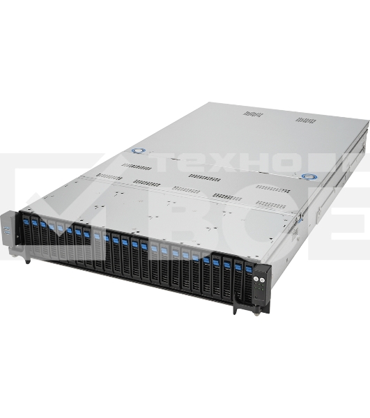 Серверная платформа ASUS RS720-E11-RS24U/10G/2.6KW/24NVMe/OCP/GPU