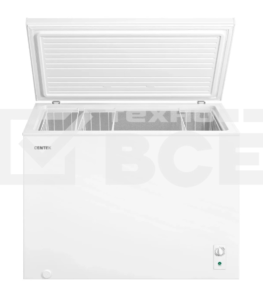 Морозильный ларь Centek CT-4005, белый, 293л