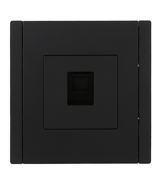 Розетка компьютерная RJ45 кат.6 IEK FORTE&PIANO FP131 черный