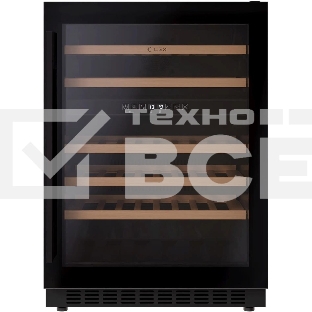 Винный шкаф LEX LWD6046BL dual zone 1-нокамерн. черный